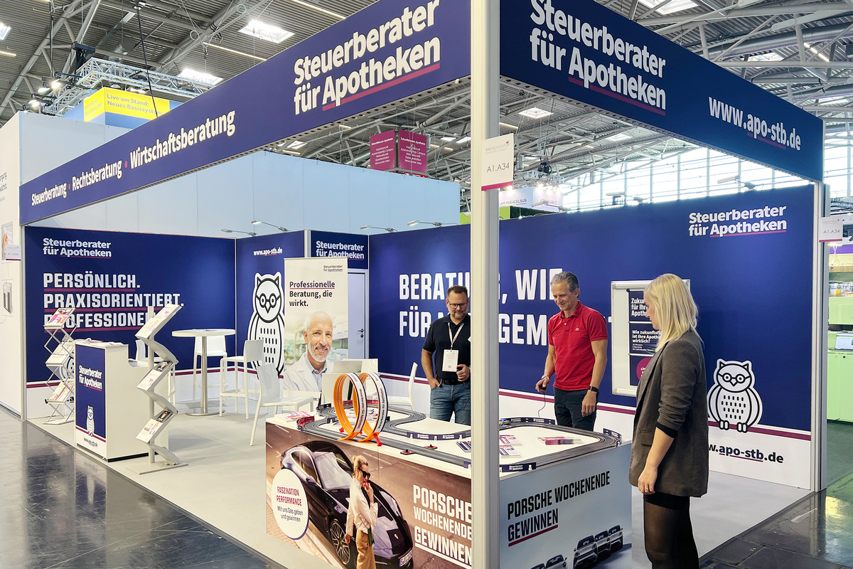 APO-STB Beratungsgespräche auf der Expopharm 2026