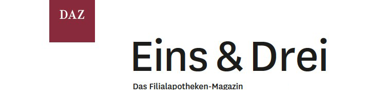 DAZ eins & drei Das Filialapotheken-Magazin